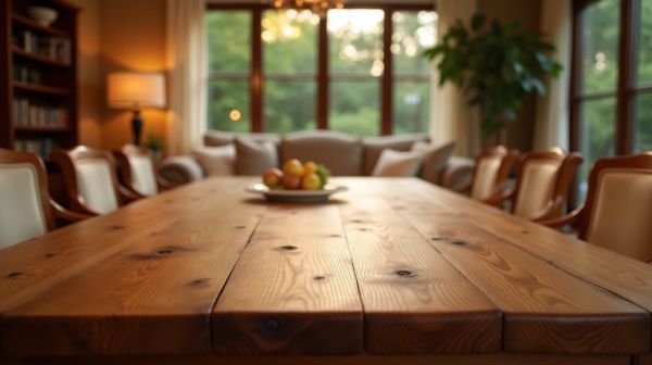 Choisir une table salle à manger bois massif durable et esthétique