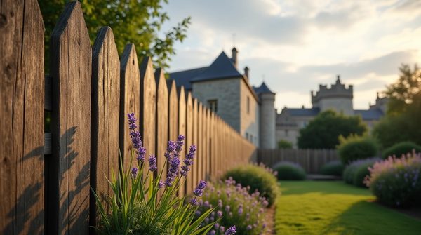 Clôtures en bois à caen : élégance et durabilité sur mesure